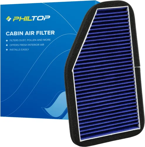 Vista 9 de PHILTOP Filtro de aire de cabina, reemplazo para CF9846A, Prius 2001-2009, Sienna LE 2004-2009, 4Runner 2003-2009, filtro de cabina Premium ACF016