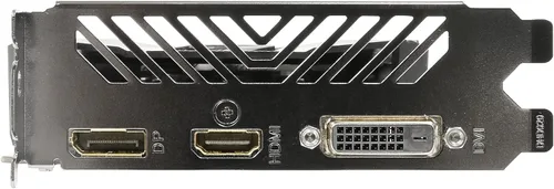 Vista 4 de Tarjeta gráfica Gigabyte Geforce GTX 1050 Ti Windforce (GV-N105TWF2OC-4GD)