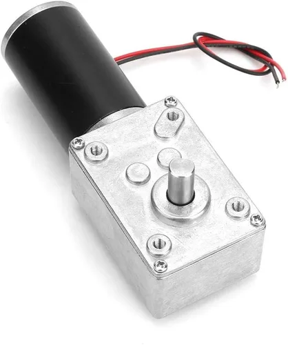 Vista 14 de DC alta velocidad de torsión reduce motor eléctrico reversible motor de engranaje 0.315 in eje (12V 10RPM)