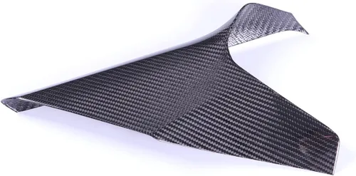 Vista 2 de Cubierta protectora de fibra de carbono real para automóvil, control central, panel de engranajes laterales, compatible con Supra GR A90 A91 MK5