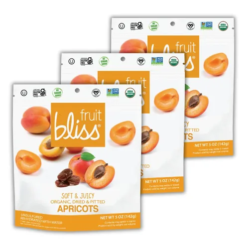 Vista 9 de Albaricoques turcos sin sulfatar – Bocadillos orgánicos de frutas secas de albaricoques – Snacks saludables para aperitivos sobre la marcha
