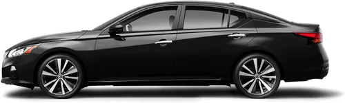 Vista 3 de Revestimiento de vinilo opaco cromado para Nissan Altima 2019-2022 (negro brillante)