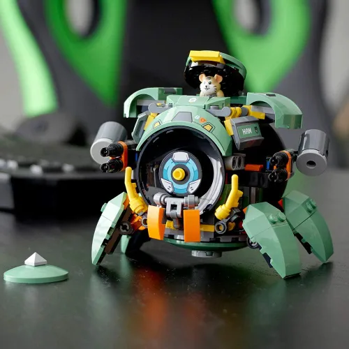 Vista 3 de LEGO Overwatch Wrecking Ball 75976 Kit de construcción, juguete Overwatch para niñas y niños de 9 años en adelante (227 piezas)