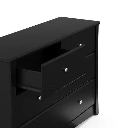 Vista 11 de Cajón de vestidor Stork Craft Crescent 6, Negro