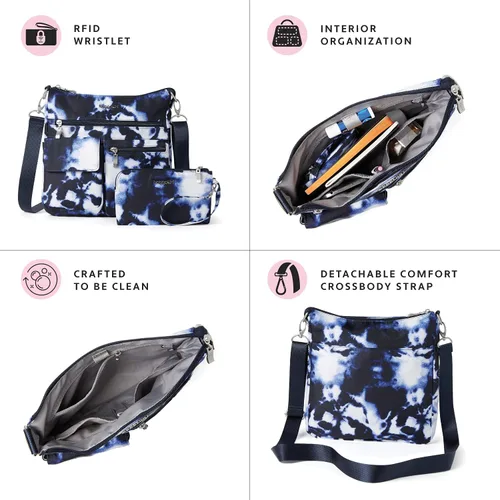 Vista 3 de Baggallini Moderno Everywhere Slim Crossbody