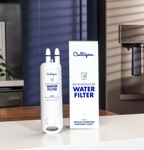 Vista 6 de Culligan CUW1 Filtro de agua para refrigerador, reemplazo para filtro de agua Whirlpool 1 (EDR1RXD1) Reemplace cada 6 meses, paquete de 1