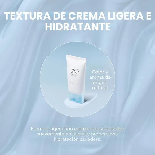 Vista 6 de SKIN1004 Hyalu-Cica - Crema hidratante facial con ácido hialurónico, crema centella para hidratación profunda, gel hidratante nutritivo ligero