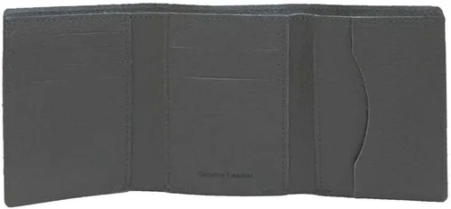 Vista 2 de Harley-Davidson Billetera de cuero triple plegable para hombre de Willie G Skull XML4752-NEGRO, Negro