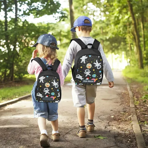 Vista 5 de Naanle Mochila personalizada para niños y niñas, mochila personalizada, Multicolor 34, Mochilas de mochila