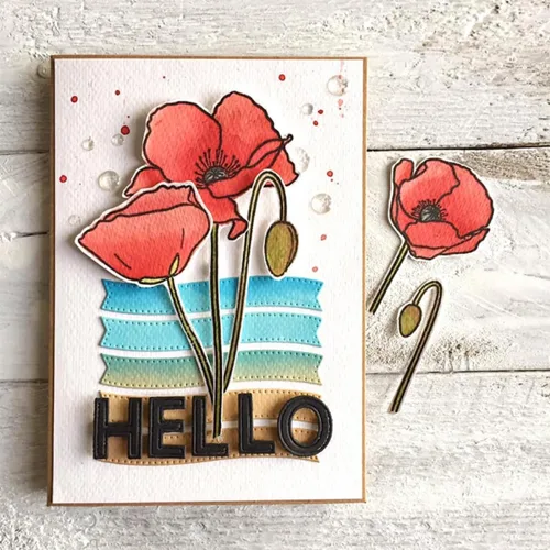 Vista 12 de Troqueles para álbumes de recortes, troqueles de corte de metal con marco rectangular para hacer tarjetas, plantilla de perforación de manualidades
