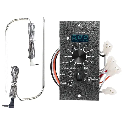 Vista 10 de Sonda de carne impermeable de repuesto, 2 unidades, compatible con parrillas de barbacoa Traeger, enchufe de 0.138 in, sondas de termostato digital