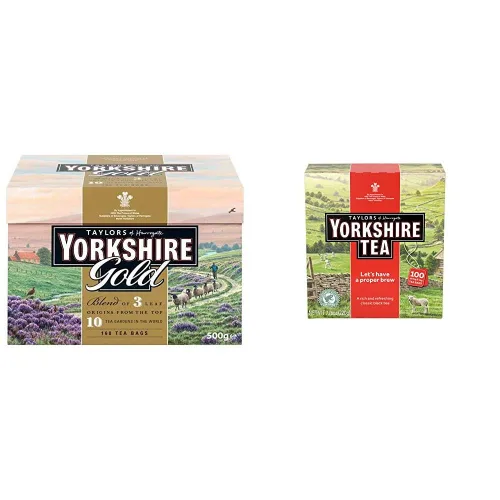 Vista 3 de Taylors of Harrogate Yorkshire Gold - Juego de bolsitas de té y hojas sueltas