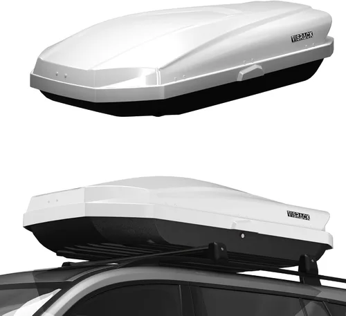 Vista 17 de Portaequipajes de Techo de Carcasa Rígida Grande con Cerradura de Llave 56" L x 30" A x 13.7" Al, 13 Pies Cúbicos, Impermeable de Servicio Pesado