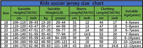 Vista 6 de JacoJe Conjunto de camiseta de fútbol ALNA-SSR No 7 20232024, camisapantalones cortoscalcetinesregalo para niños y niñas