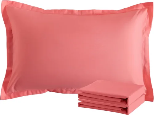 Vista 11 de NTBAY Fundas de almohada estándar, paquete de 2 fundas de almohada de microfibra cepillada de 20 x 26 pulgadas, súper suaves y acogedoras