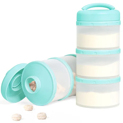 Vista 18 de Termichy - Dispensador de fórmula apilable portátil: contenedor de leche en polvo para llevar