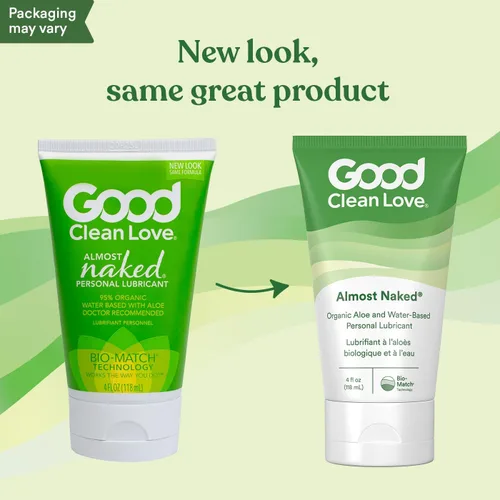 Vista 6 de Good Clean Love - Lubricante Almost Naked de 1,5 onzas fluidas, Verde, 1