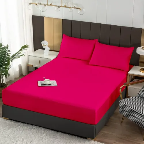 Vista 20 de Crown Collection Premium Quality 600-Thread-Count 100% Egyptian Cotton 8 Piece Fitted Sheets 12" Deep Pocket with 16 Pcs Pillowshams (20"X30"), Twin