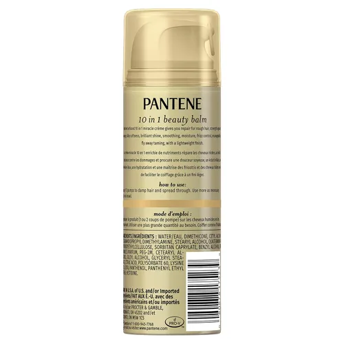 Vista 2 de Pantene Pro-V OLD Ultimate 10 Beauty Balm Crème para cabello, 5.1 onzas líquidas, 151 onzas líquidas