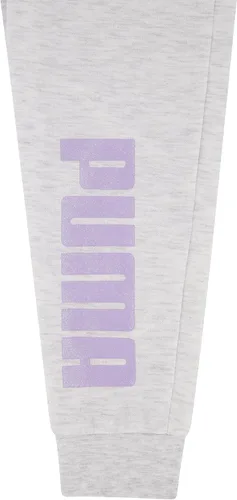 Vista 4 de PUMA girls Fleece Crewneck Pullover & Jogger Set