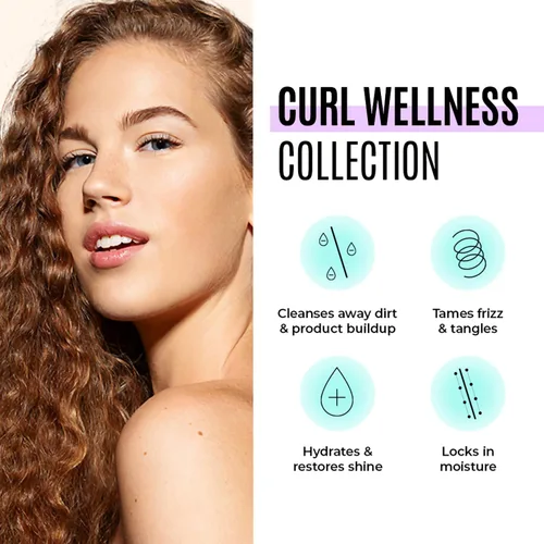 Vista 4 de Malibu C Curl Partner Wellness Remedy (1 paquete) – Elimina la acumulación mineral para un cabello más saludable y rizado más rebotante – Contiene