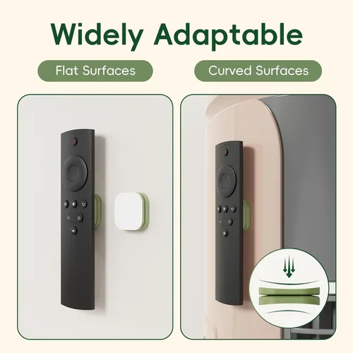 Vista 2 de Soporte magnético de pared para ventilador de TV, 6 unidades 6 Verde