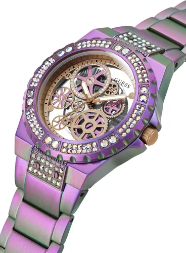 Vista 5 de GUESS Clear-Cut Bracelet Watch