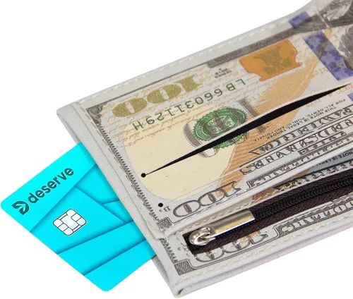 Vista 5 de Sibalasi - Funda para tarjetas de visita con clip para billetes de dólar estadounidense para hombre