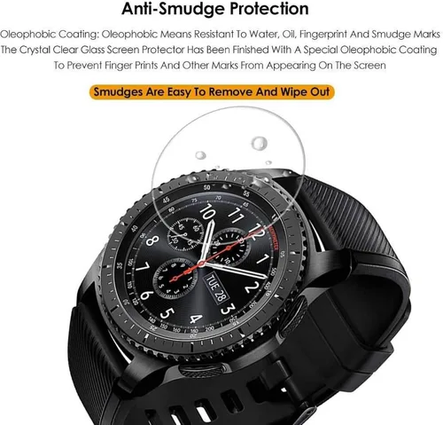 Vista 4 de Superior ZRL 9H 2.5D - Protector de pantalla de cristal templado para Samsung Gear S3