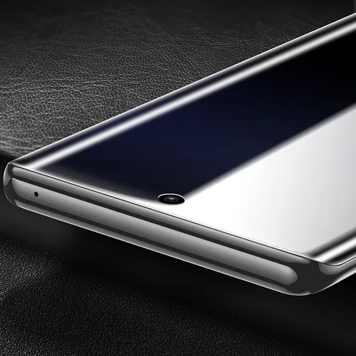 Vista 4 de LOOKSEVEN Paquete de 2 películas de hidrogel de privacidad para Samsung Galaxy Note 8, protector de pantalla de TPU suave transparente de alta