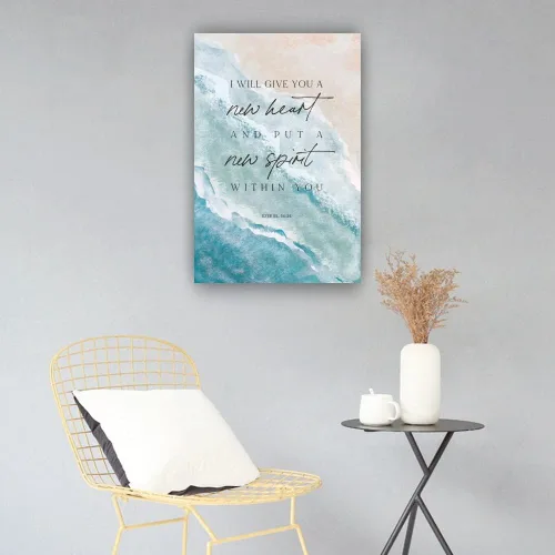 Vista 3 de Ezequiel - Póster de 36 y 26 escrituras con versículos bíblicos, arte de pared de oración, decoración de habitación para dormitorio, fotos