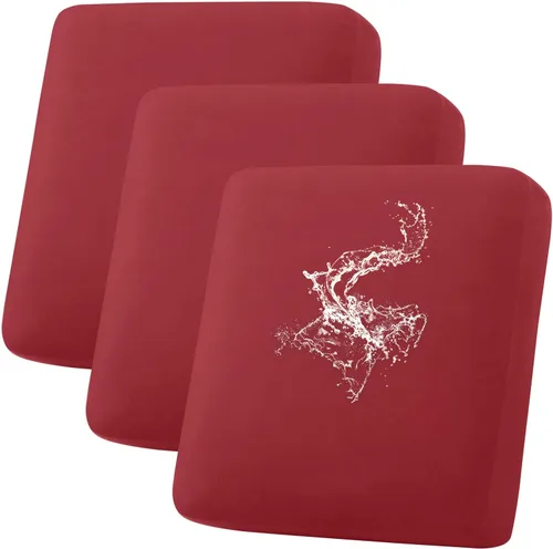 Vista 60 de hyha Fundas de cojín impermeables para sofá, funda elástica para asiento de sofá para perro, lavable, antideslizante, impermeable, fundas de cojín