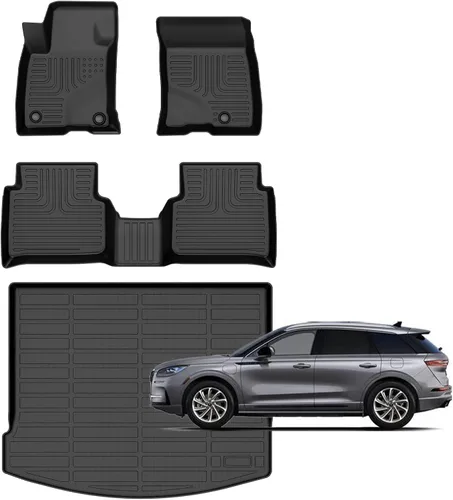 Vista 75 de Alfombrillas para Jeep Compass 2007-2016/2007-2016 Jeep Patriot/Dodge Caliber 2007-2012 para todo tipo de clima con forro de carga para automóvil