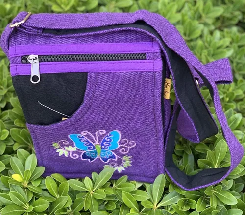 Vista 2 de BOLSO DE PASAPORTE, BOLSO FESTIVAL, BOLSO DE VIAJE, BOLSO CRUZADO HIPPIE, BOLSO DE YOGA