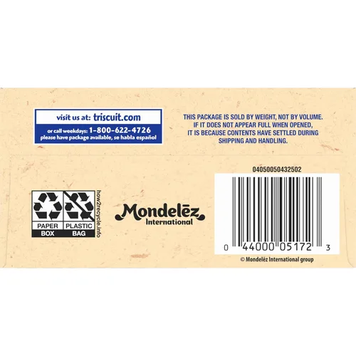 Vista 21 de Triscuit Galletas de Trigo Integral Finas y Crujientes Originales, Snacks Veganos, Galletas para Snacks al Por Mayor, Paquete de 6 Cajas de 7.1