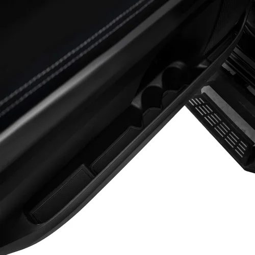Vista 4 de Portavasos Insertos de bolsillo de puerta para Toyota Tundra 2014-2021 Negro (Black Trim)