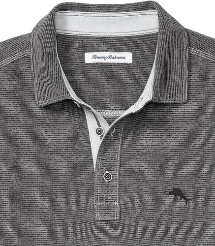 Vista 4 de Tommy Bahama Polo Paradise Cove de manga larga para hombre