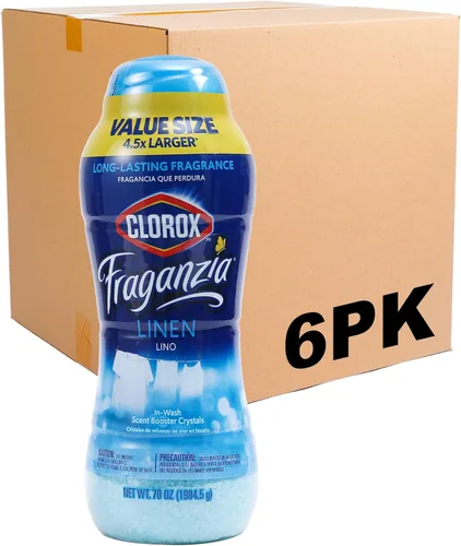 Vista 38 de Clorox Fraganzia Cristales Potenciadores de Aroma para Lavandería en Aroma de Madera de Cedro y Salvia - Perlas Perfumadas Frescas para el Lavado
