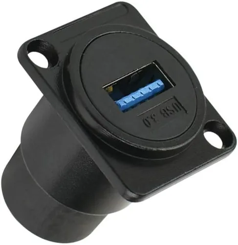 Vista 3 de Toronce D R Series USB3.0 Conector de montaje en panel de paso (USB3.0)