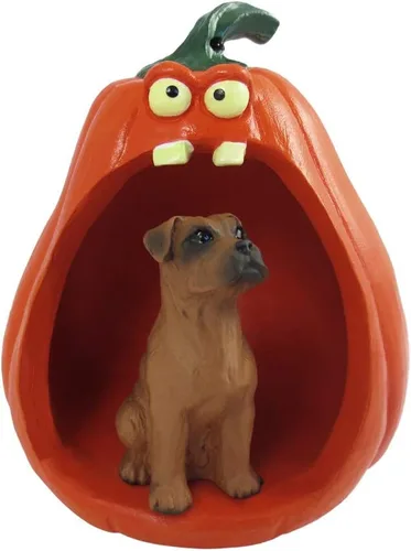 Vista 13 de Conversation Concepts Figura de Corgi galés de Halloween y calabaza Welsh Corgi Pembroke