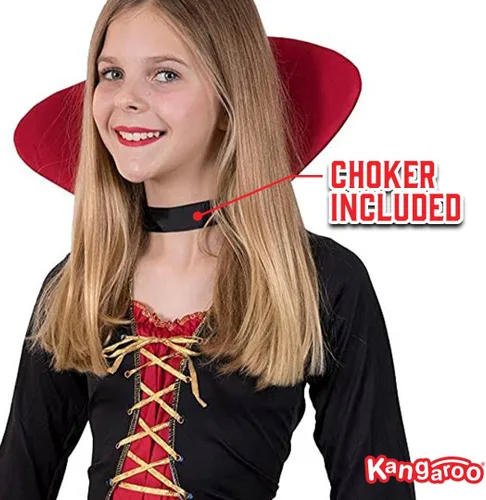 Vista 3 de Kangaroo's Halloween Costumes disfraz de vampira victoriana