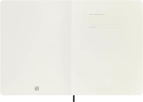 Vista 5 de Moleskine Limited Edition Notebook Vegea, Extra Large, Plain, Black Boa, Soft Cover (7.5 x 10)