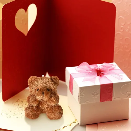 Vista 5 de Threan 8 piezas de mini osos de peluche de 4 pulgadas, juguetes de peluche pequeños a granel, muñeco de oso suave, regalos para llavero, suministros