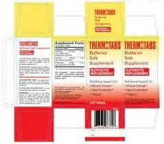 Vista 3 de Thermotabs Suplemento de sal tamponada 100 tabletas
