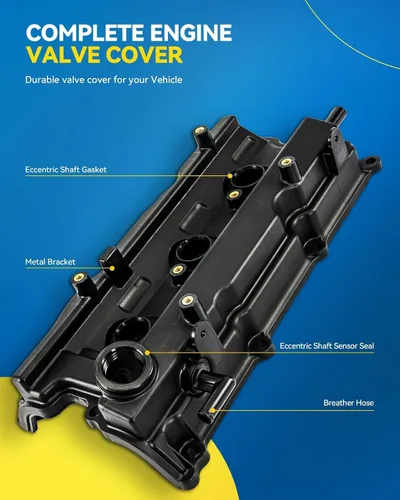 Vista 5 de PHILTOP Cubierta de válvula de motor para Sonic 2012-2018, Cruze 2011-2015, Aveo 2009-2011, Cruze Limited 2016, Aveo5 2009-2011, Astra 2008, G3