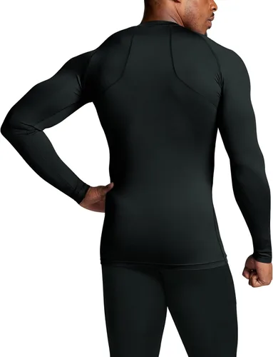 Vista 3 de ATHLIO - Paquete de 1 o 3 camisetas de compresión de manga larga con protección FPU 50+ para hombre, camiseta de protección para deportes acuáticos
