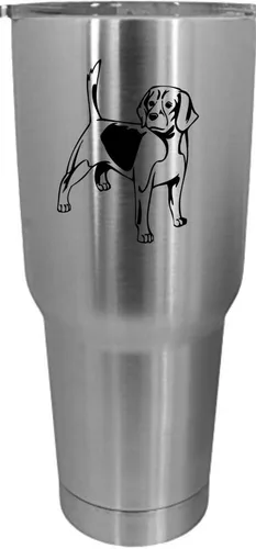 Vista 171 de Cairn Terrier - Vaso grabado con temática de perro, 30 onzas