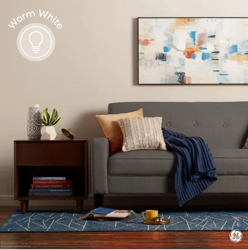 Vista 3 de GE General Electric Vinta Small 40W Amber ST19 (paquete de 2)