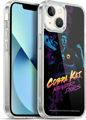 Vista 187 de Head Case Designs Funda de gel suave con licencia oficial de Cobra Kai Eagle Fang Logo Key Art compatible con Apple iPhone 7 Plus/iPhone 8 Plus