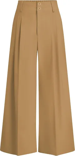 Vista 9 de PRETTYGARDEN Pantalones de vestir de pierna ancha de cintura alta para Beige